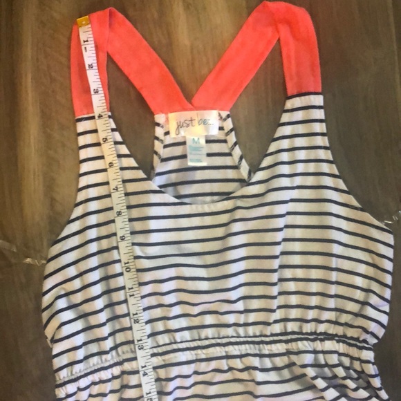 *SOLD* Just Be Blue/Pink/White Sundress Maxi - Picture 4 of 10